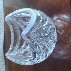 Cur Crystal Vintage Candle Holder